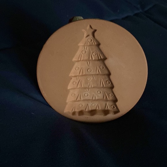 NWOT Holiday Tree Stoneware Cookie stamp - Picture 4 of 4